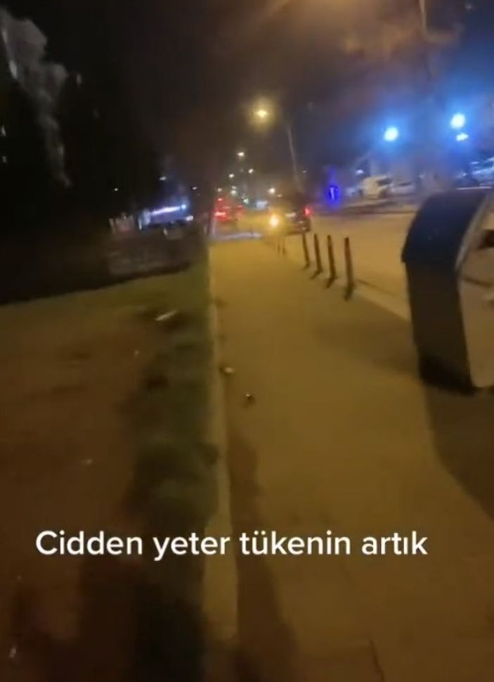 Metrodan çıkıp evine doğru giderken tacize uğradı 