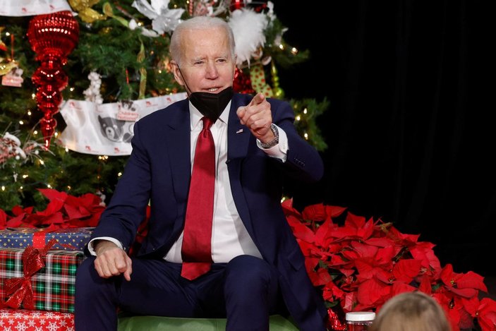 Joe Biden, Noel konuşması sonrası yine herkesi şaşırttı