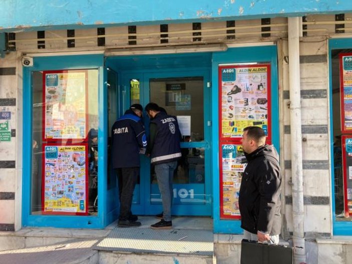 Afyonkarahisar'da zabıta zincir market şubesini mühürledi