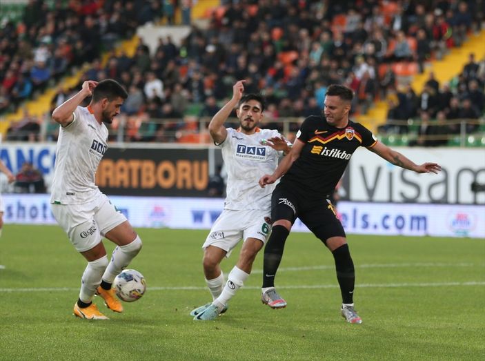 a Alanyaspor, evinde kazandı