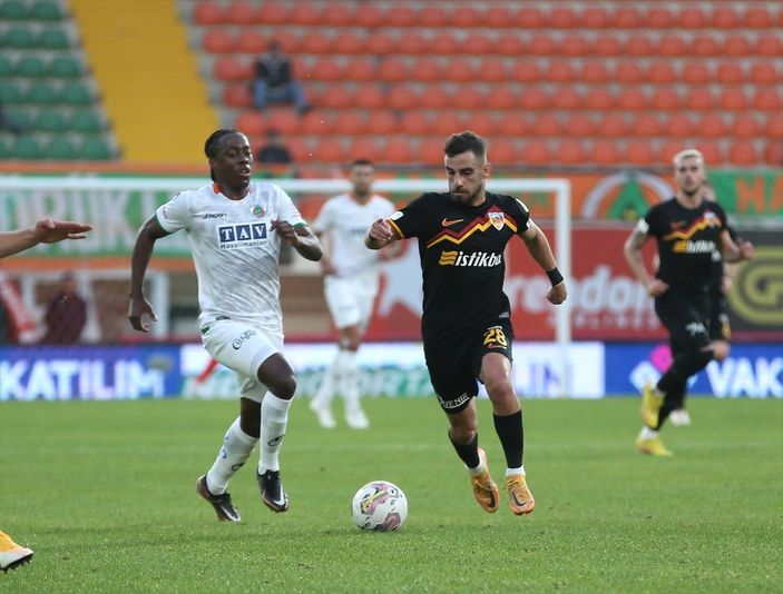 a Alanyaspor, evinde kazandı