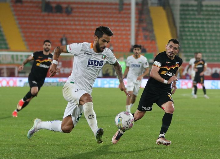 a Alanyaspor, evinde kazandı