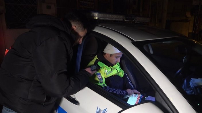 Bursa'da babasının arabasını alan ehliyetsiz sürücü kovalamayla yakalandı