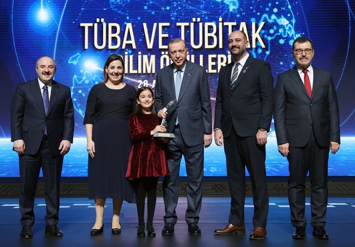 Cumhurbaşkanı Erdoğan, TÜBİTAK ve TÜBA Bilim Ödülleri Töreni'nde konuştu
