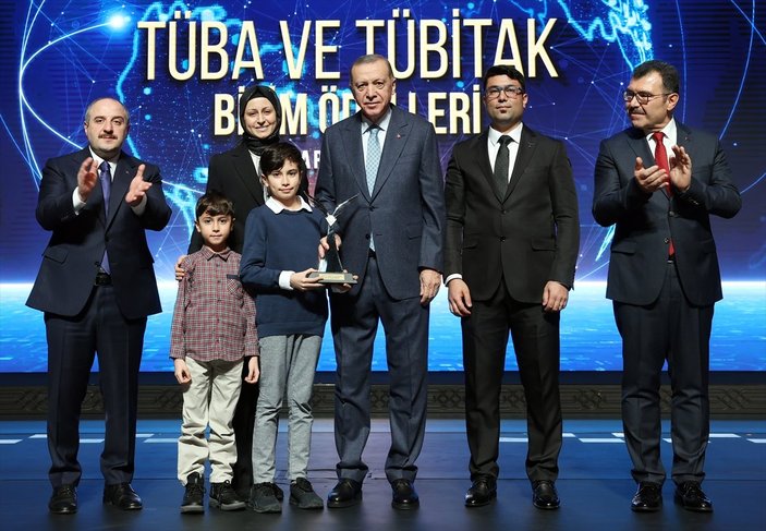 Cumhurbaşkanı Erdoğan, TÜBİTAK ve TÜBA Bilim Ödülleri Töreni'nde konuştu