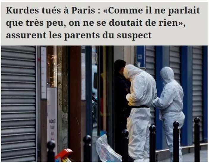 Fransız gazetesi: Paris saldırısının Türkiye'yle ilgisi yok