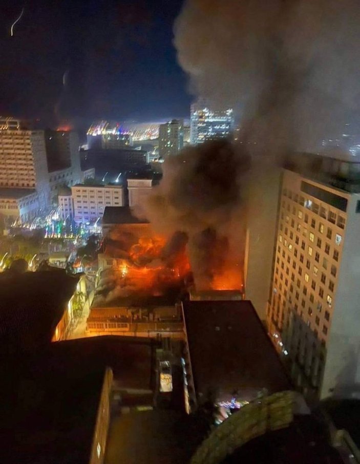 Kamboçya'da otelde çıkan yangında en az 10 kişi öldü
