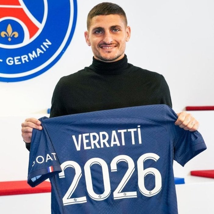 PSG, Marco Veratti ile sözleşme yeniledi