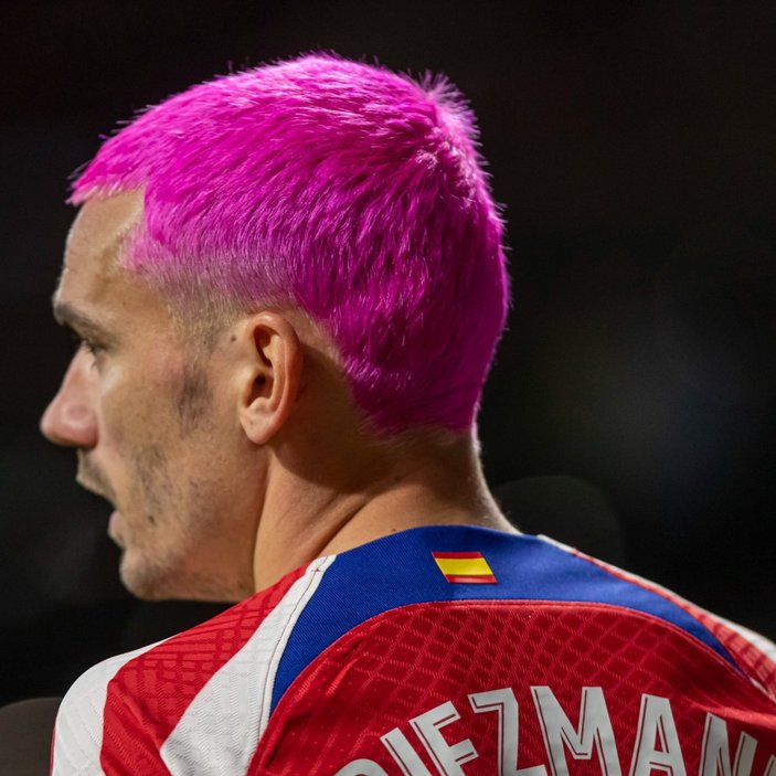 Antoine Griezmann'ın yeni saçları dikkat çekti
