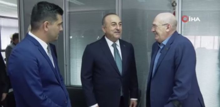 Mevlüt Çavuşoğlu, Pele’nin cenaze törenine katıldı