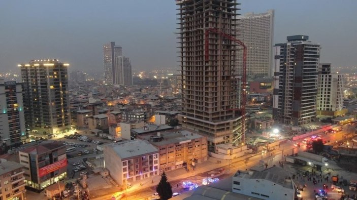 İzmir’deki vinç faciasının görüntüleri ortaya çıktı