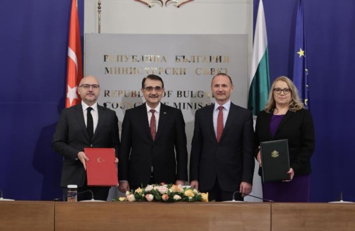 Türkiye ile Bulgaristan arasında doğalgaz anlaşması imzalandı