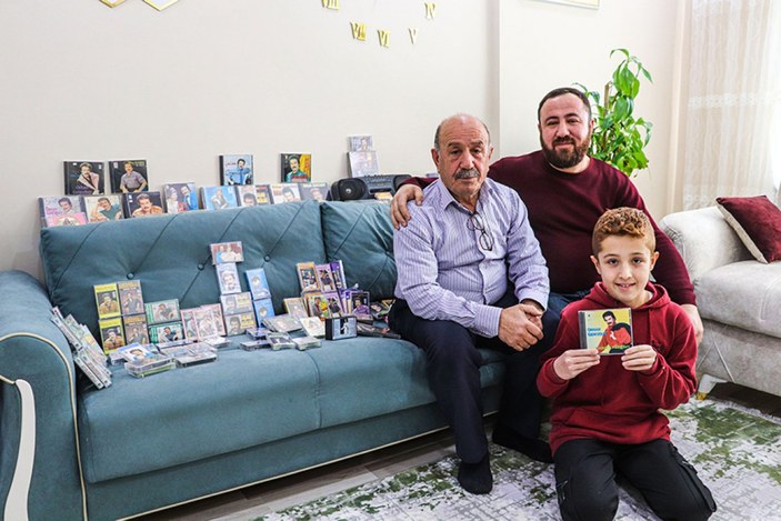 Siirtli Abbas Dede, çocuklarına Orhan Gencebay'ın kasetlerini miras bıraktı