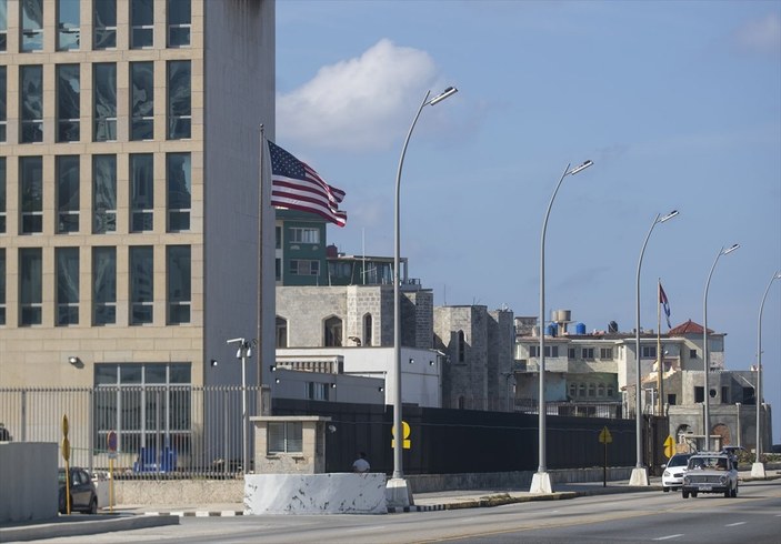 ABD Büyükelçiliği Küba'da yeniden hizmette