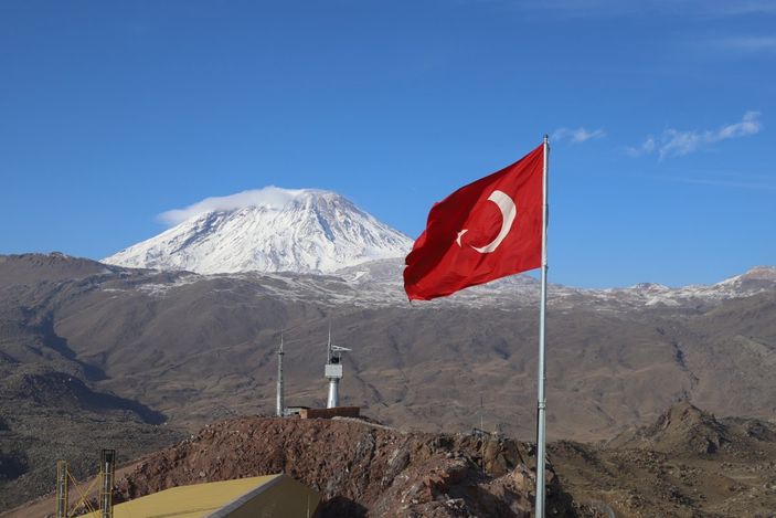 Terörden temizlenen Ağrı Dağı'nda Üs Bölgesi’nin inşaatı tamamlandı