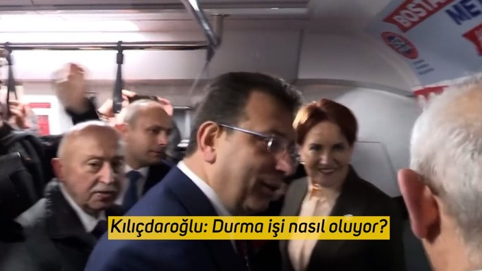 Bostancı - Dudullu metrosu açılışında siyasilerden ilginç diyalog