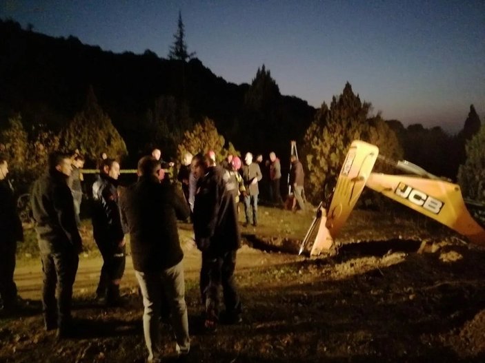 Manisa'da su kuyusuna düşen baba-oğul'dan geriye kalanlar 