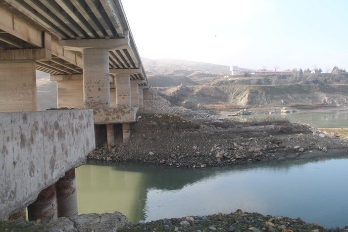 Keban Barajı da kuraklıktan etkilenen barajlardan oldu 
