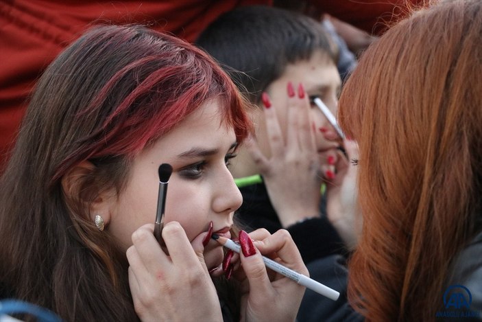 Kırklareli'nde Balkan geleneği 'Koleda' kutlandı