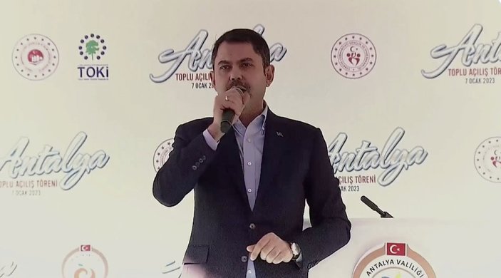 Murat Kurum: Gayemiz büyük ve güçlü Türkiye inşa etmek