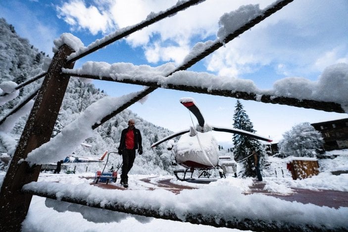 Kaçkar Dağları'nda 'heliski' heyecanına geri sayım