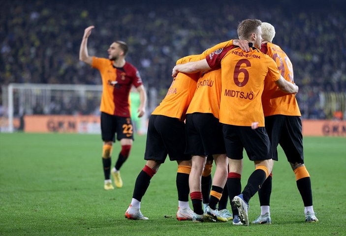 Derbide kazanan Galatasaray