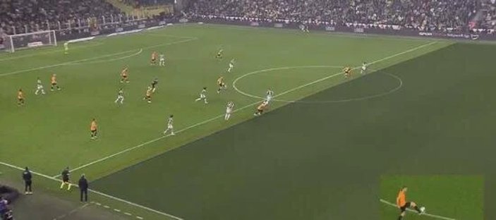 4 dakika VAR'da incelenen Kerem Aktürkoğlu'nun golü