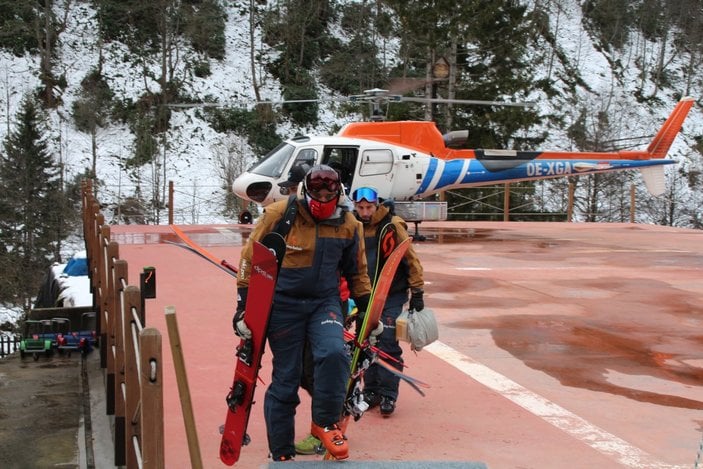 Kaçkar Dağları'nda 'heliski' heyecanına geri sayım