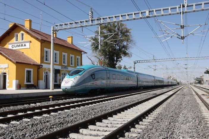 Karaman YHT hattını 1 yılda 1,2 milyon yolcu kullandı