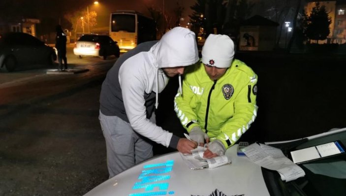 Aksaray'da yakalanan alkollü sürücü: Ben çok ceza yedim, ilk değil