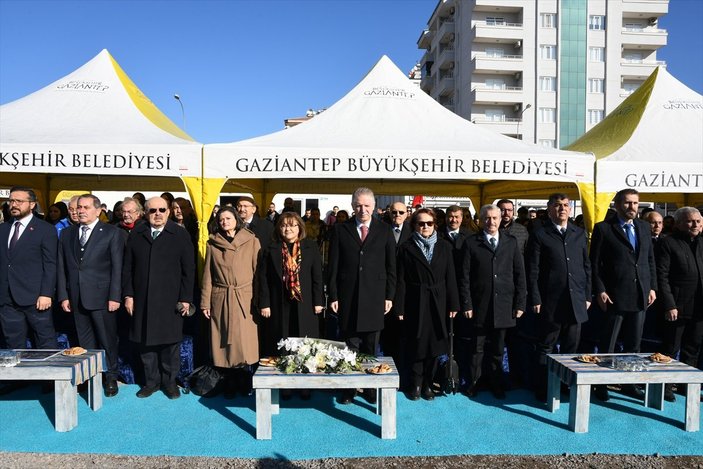 Gaziantep'te 3 bin 200 kişilik spor salonunun yapımına başlandı