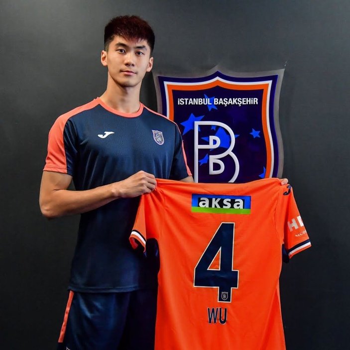 Başakşehir, Çinli futbolcu Shaocong Wu'yu transfer etti