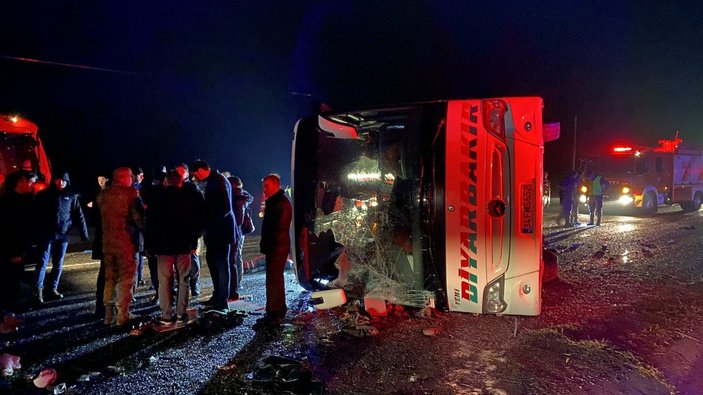 Diyarbakır’da 5 kişinin öldüğü kazada otobüs şoförü: Yokuştan süratli indim