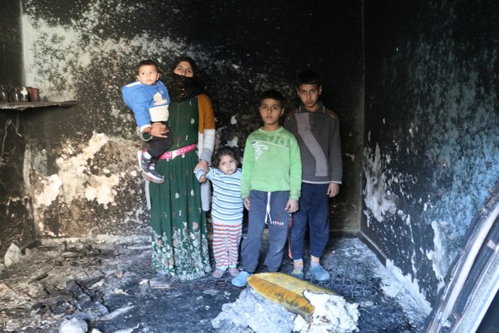 Adana'da 11 yaşındaki çocuk kardeşini yangından çıkardı