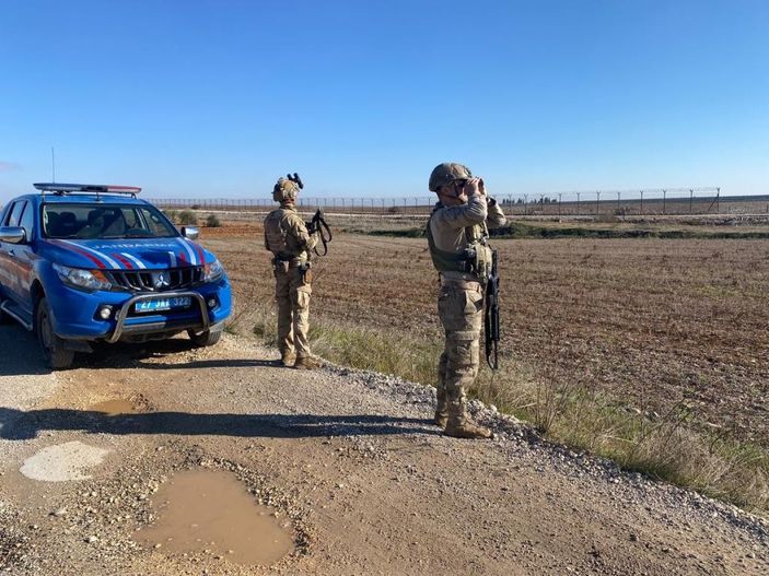 i Gaziantep'teki 10 operasyonda 134 göçmen yakalandı