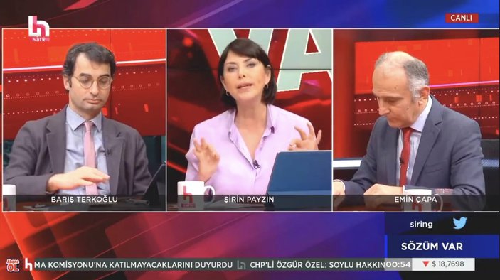 Şirin Payzın, Ahmet Davutoğlu'na sözleri nedeniyle tepki gösterdi