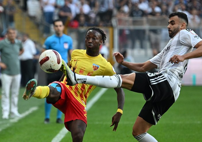 Beşiktaş evinde Kayserispor'u yendi