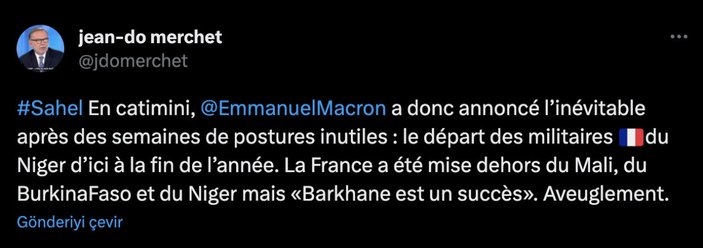 Fransa'da Macron'un Nijer'den çekilme kararına eleştiriler