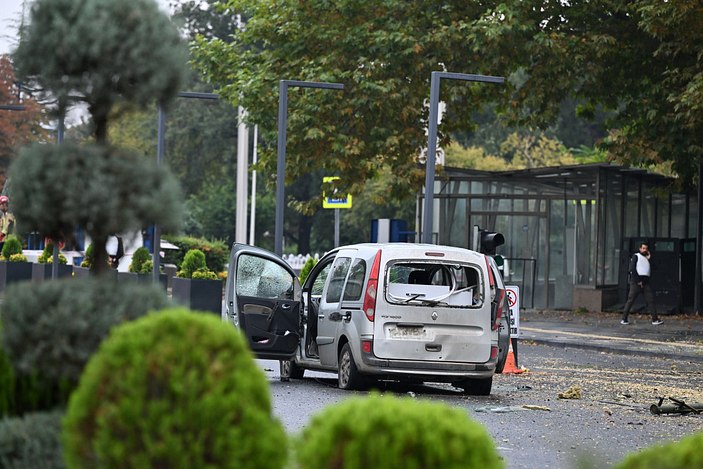 Ankara'da patlamanın olduğu araç