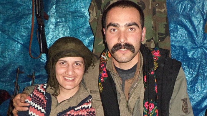 HDP'li Semra Güzel ve terörist Volkan Bora