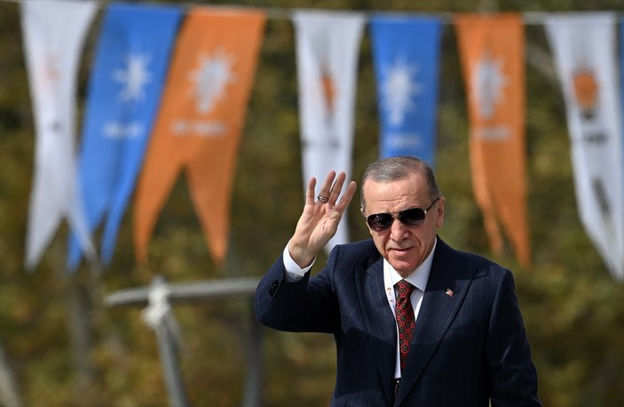 Cumhurbaşkanı Erdoğan, kongrelilere hitap etti