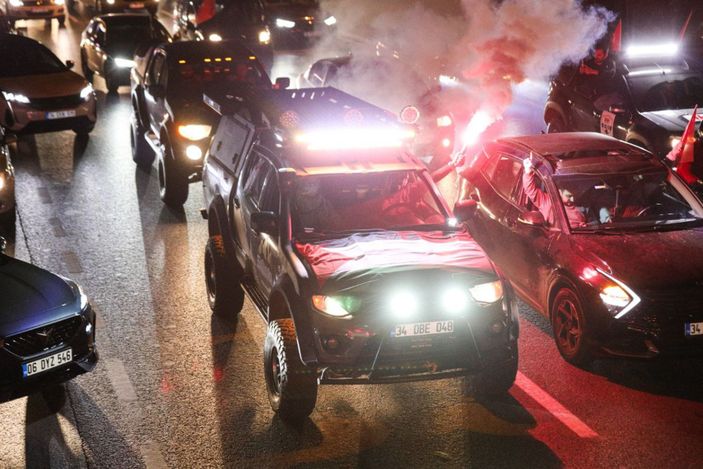 İstanbul'da Filistin’e destek konvoyu