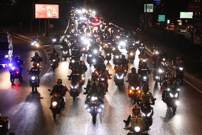 İstanbul'da Filistin’e destek konvoyu