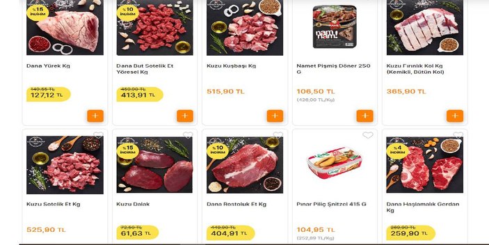 Migros indirim listesi