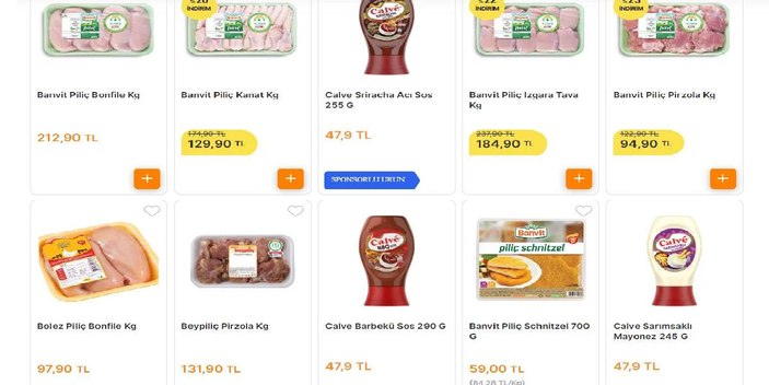 Migros indirim listesi