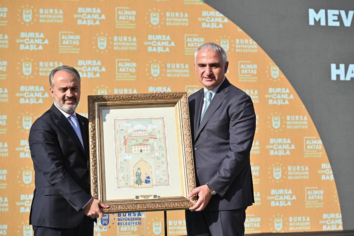 Bursa Mevlevihanesi ve Müzesi törenle açıldı