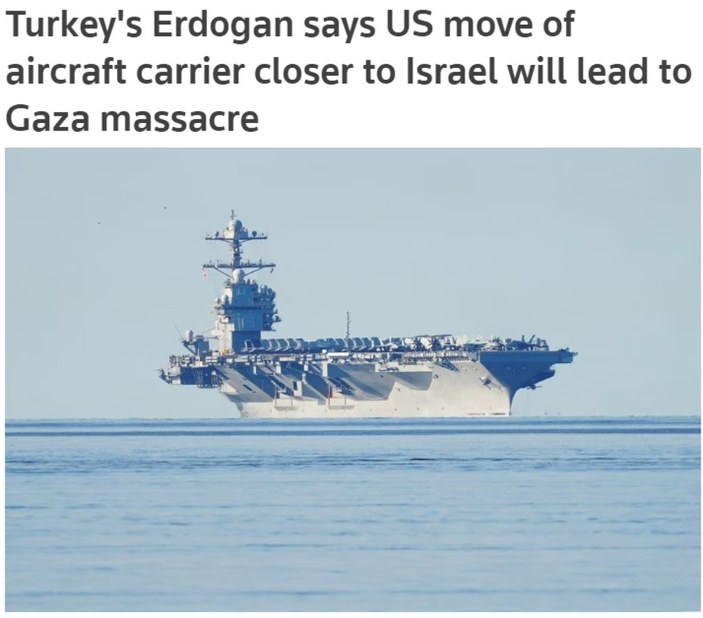 Reuters, Erdoğan'ın katliama karşı uyarısına dikkati çekti.