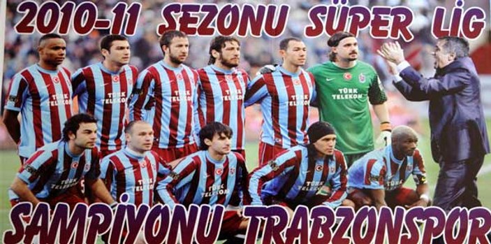 Şampiyon Trabzonspor posteri