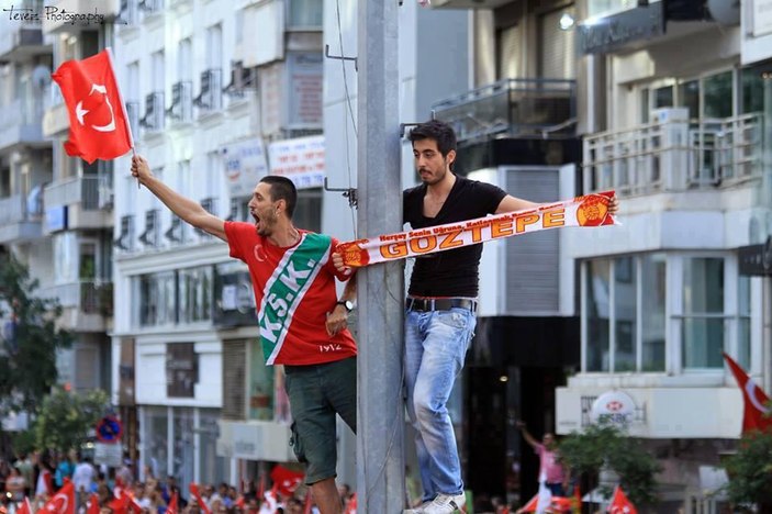 Taraftar grupları Gezi Parkı için buluştu