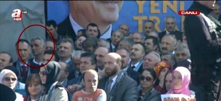 İbrahim Hacıosmanoğlu Erdoğan'ın Trabzon mitinginde